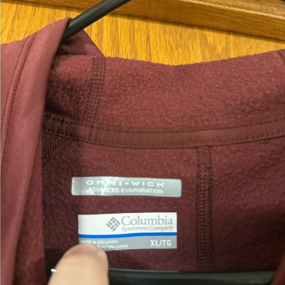Columbia Maroon Women's Hoodie - Picture 4 of 5